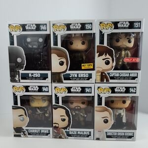 Funko Pop! Star Wars Rogue One Lot of 6